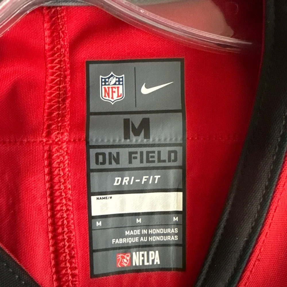 NFL Men's Red Buccaneers Jersey - Picture 4 of 6